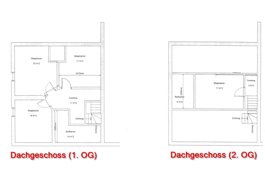 Grundriss Dachgeschoss