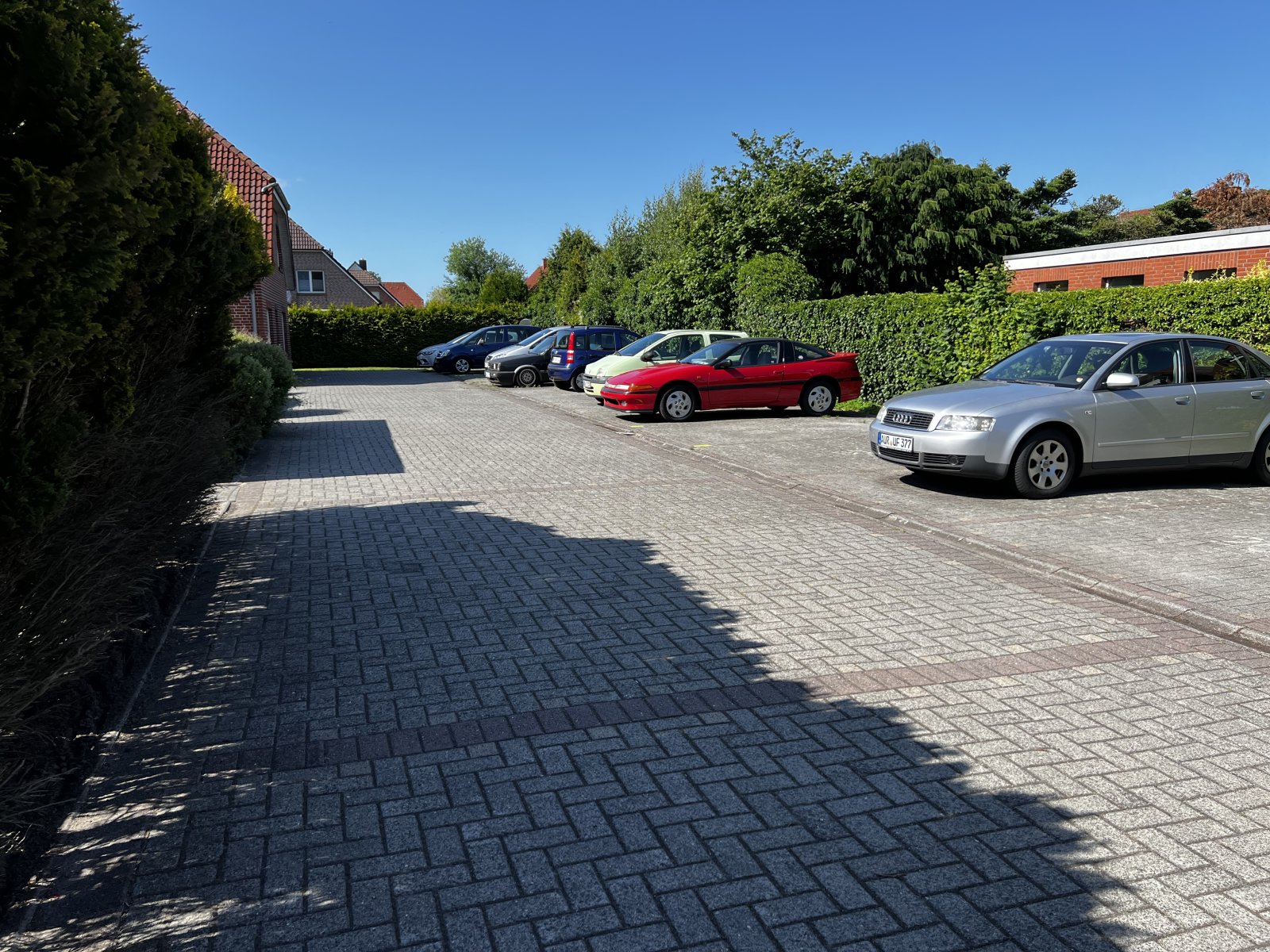 Ausreichendes Parkplatzangebot
