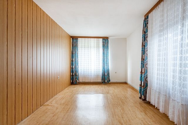 Blick in das Schlafzimmer