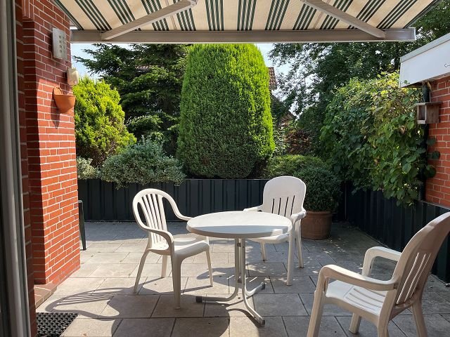 Barrierefreie Terrasse aus dem Jahr 2019