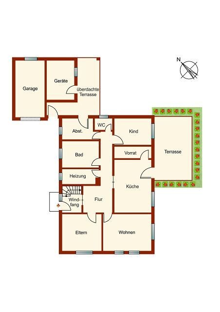 Grundriss Erdgeschoss