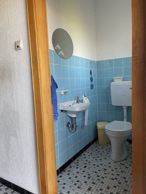 WC im Erdgeschoss