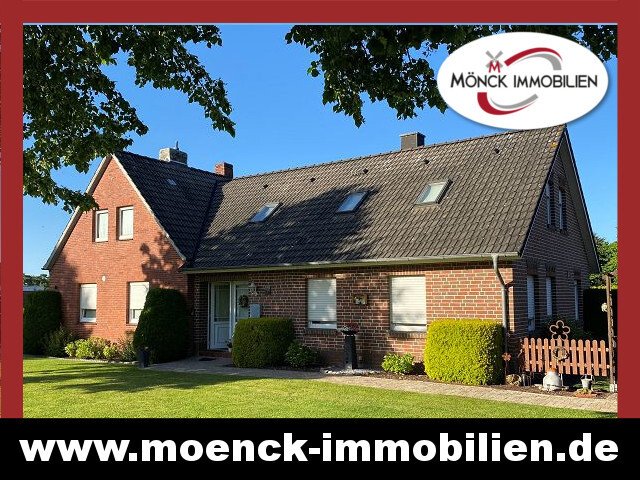 Wiesmoor: Raumwunder mit Einliegerwohnung nahe dem Golfplatz 