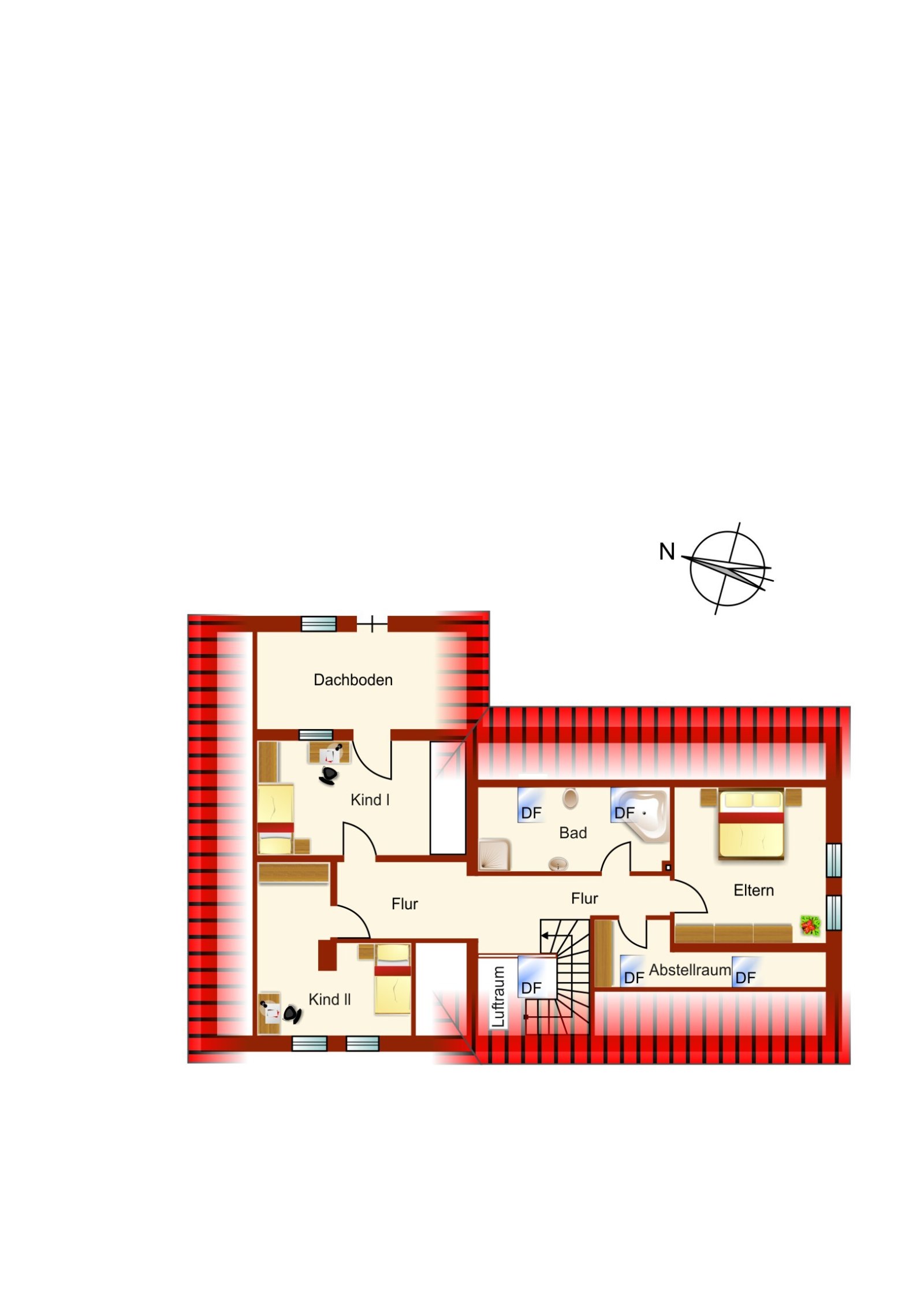 Grundriss Dachgeschoss Grundriss Dachgeschoss